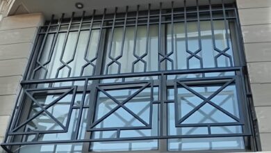 14 مدل حفاظ پنجره مدرن شبکه هندسی