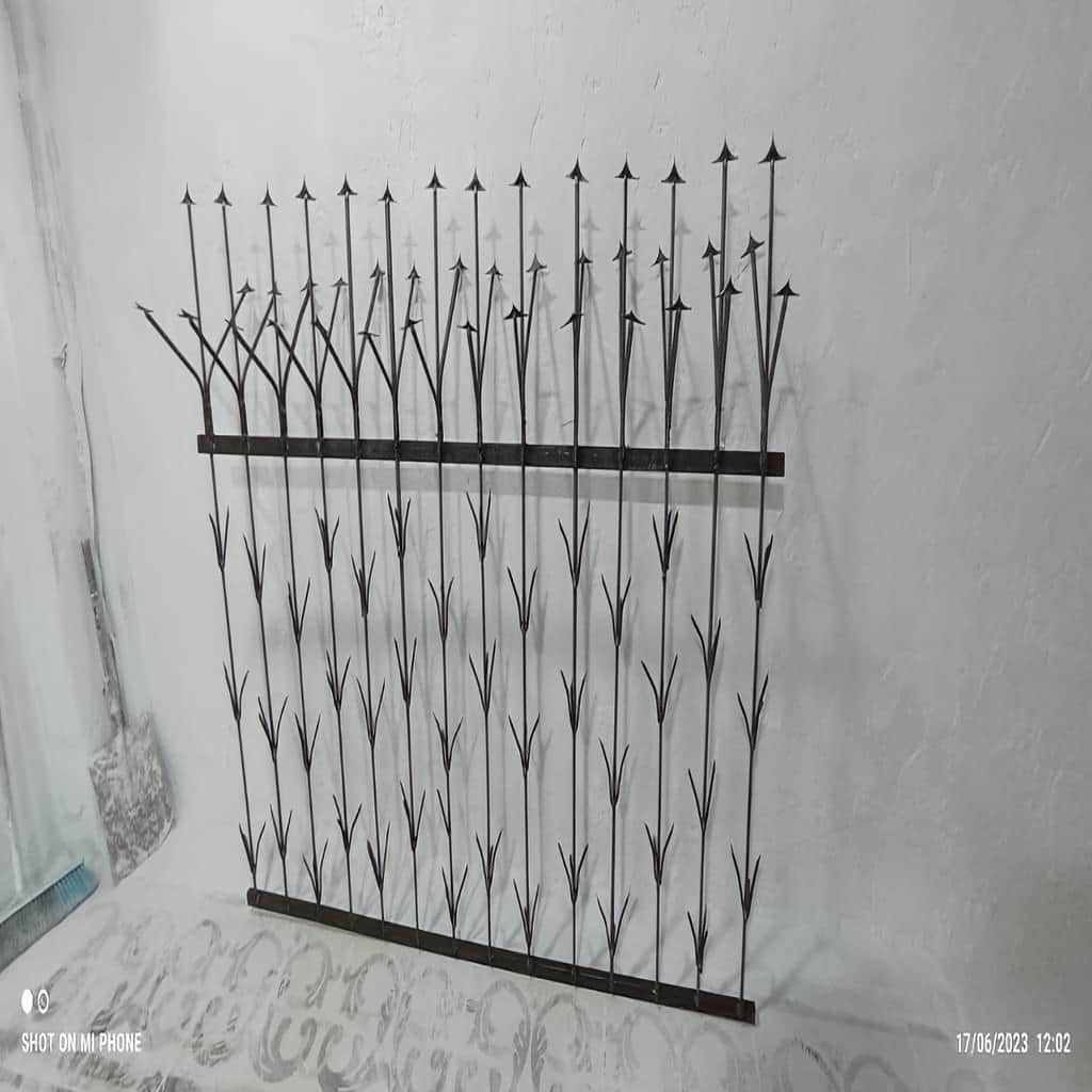 نرده دیواری فولادی