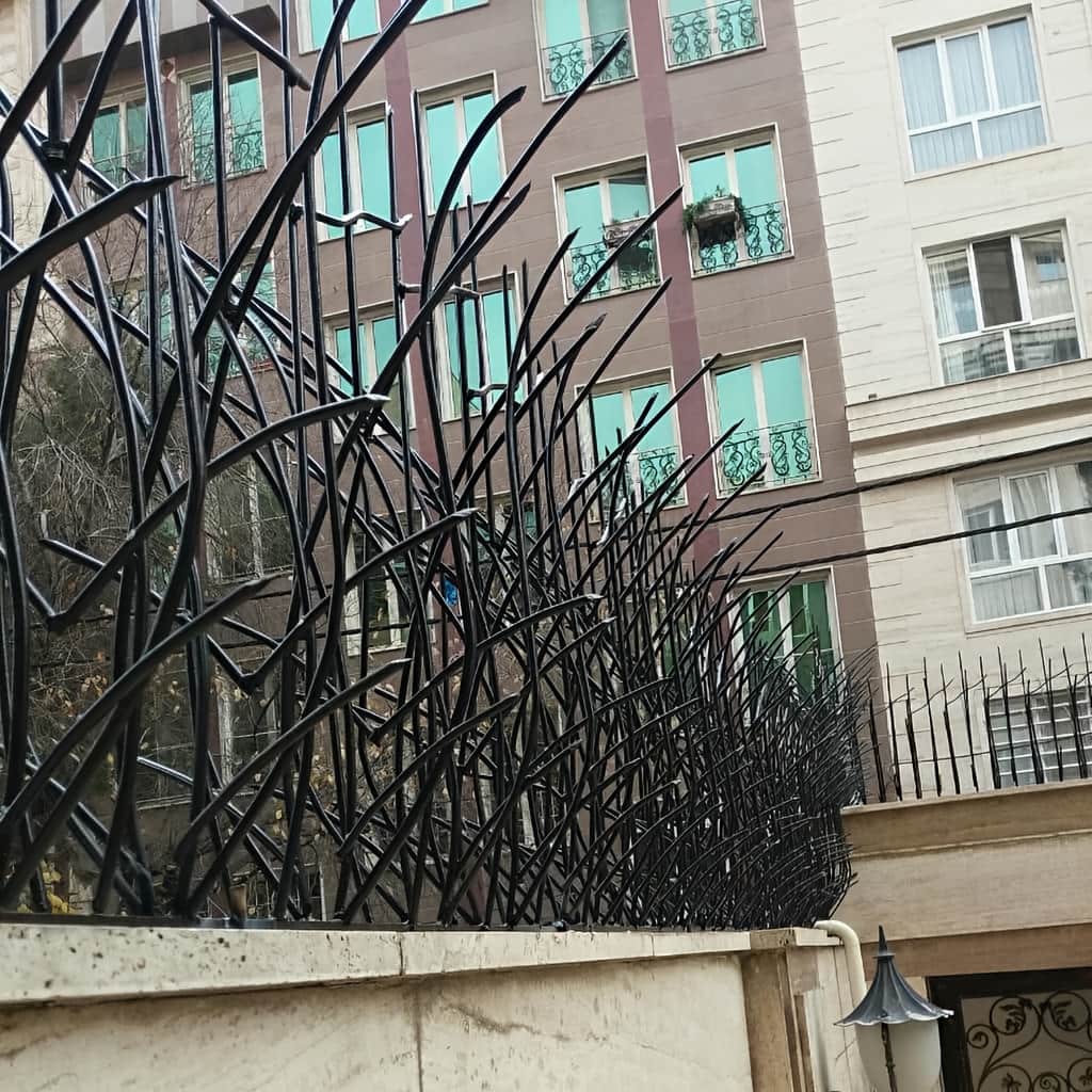 حفاظ روی دیوار در تهران