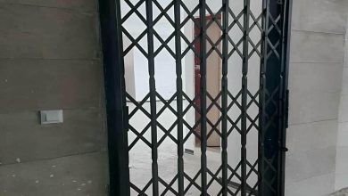 تولید و فروش درب حفاظ آکاردئونی در بابل