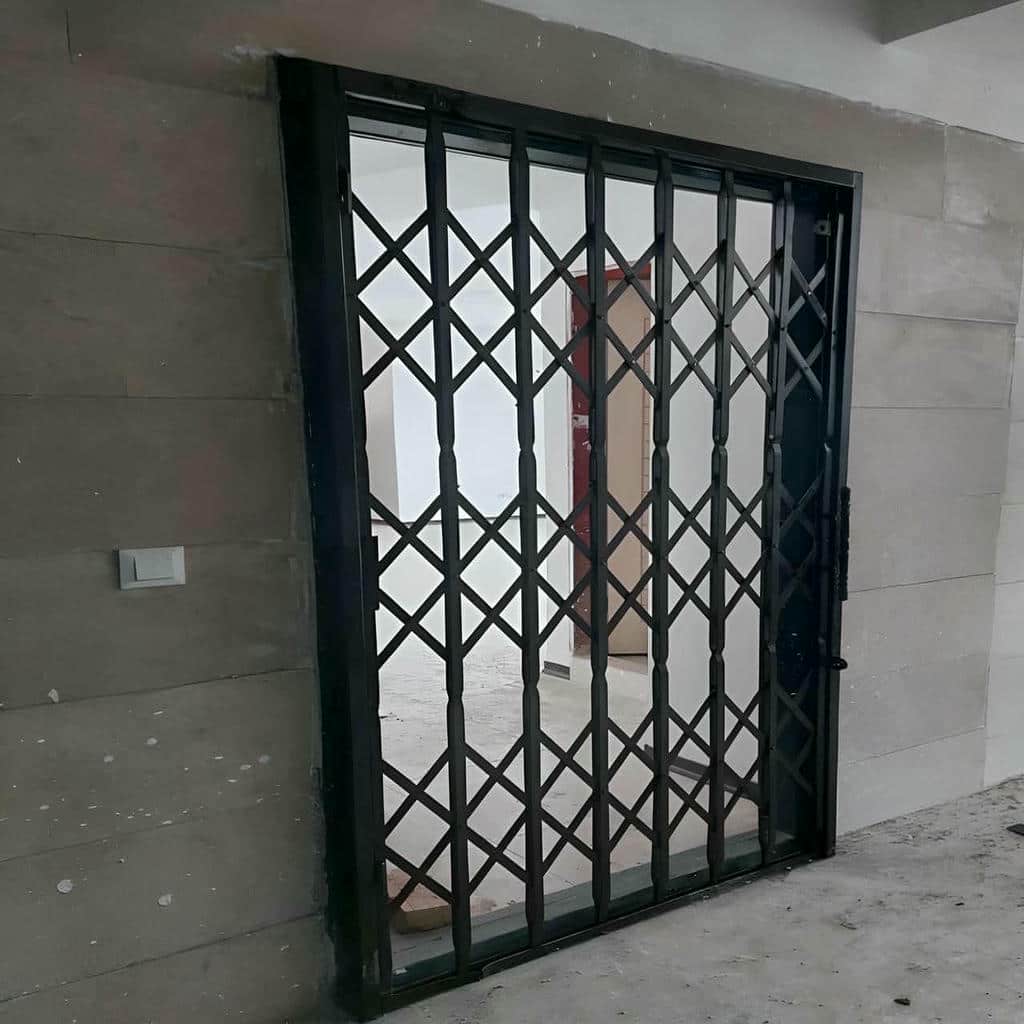 تولید و فروش درب حفاظ آکاردئونی در بابل