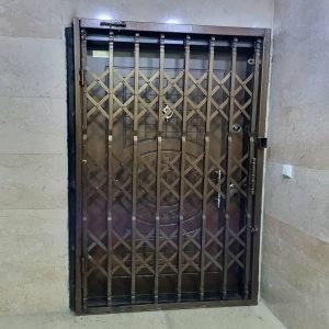 خرید درب حفاظتی آکاردئونی در کرمانشاه