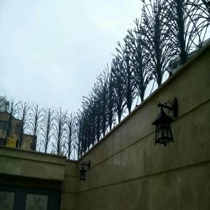 اهمیت نصب حفاظ فولادی شاخ گوزنی برای دیوار خانه