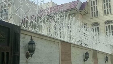 برآورد قیمت حفاظ فولادی شاخ گوزنی بالای دیوار