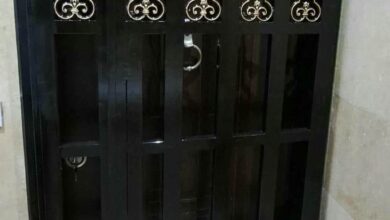 حفاظ آکاردئونی: حفاظ درب کشویی