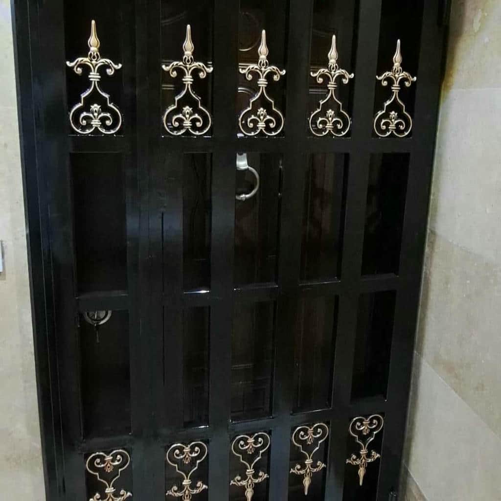 حفاظ آکاردئونی: حفاظ درب کشویی