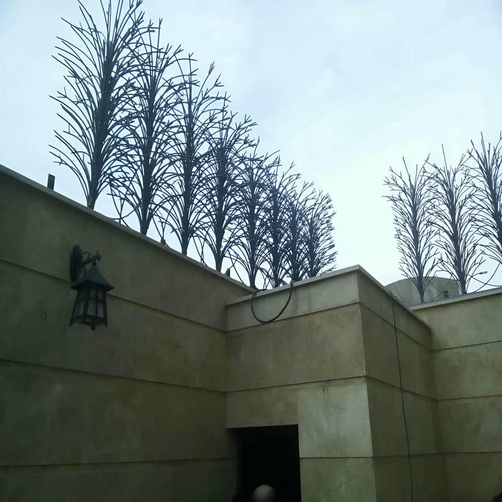فروش نرده حفاظ روی دیوار در سهیلیه