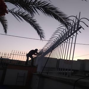 قیمت هر متر نرده حیاط
