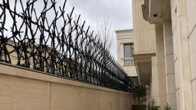 قیمت خرید حفاظ آهنی شاخ گوزنی دیواری