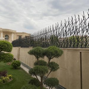 حفاظ دیواری شاخ گوزنی برای محوطه باغ ویلا