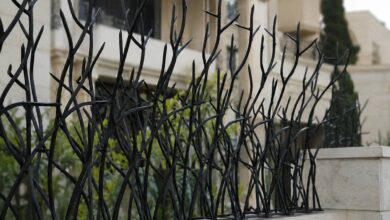 تولید حفاظ فولادی شاخ گوزنی دیواری