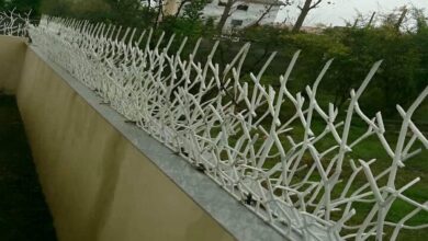 حفاظ آهنی شاخ گوزنی با رنگ الیکترواستاتیک