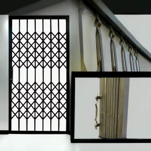 مزایای استفاده از حفاظ آکاردئونی برای امنیت ورودی آپارتمان چیست؟