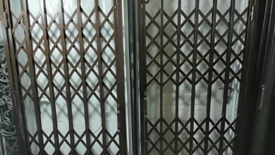کاربرد درب آکاردئونی ساده و زیبا