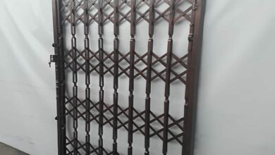 حفاظ پشت درب منزل درب آکاردئونی تاشو چیست؟