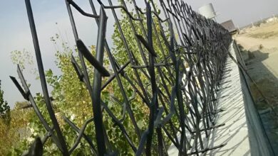 کاربرد محافظ نرده شاخ گوزنی دیوار