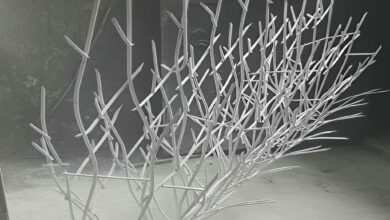 حفاظ روی دیوار : حفاظ نرده ای شاخ گوزنی