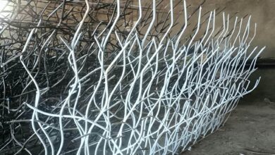 اهمیت نرده کشی بالای دیوار با نرده حفاظتی شاخ گوزنی آهنی