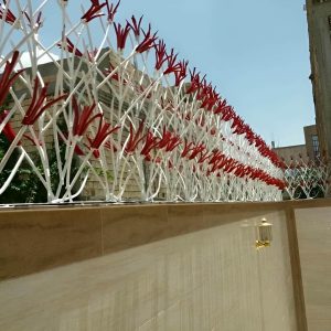 امنیت حفاظ بالای دیوار