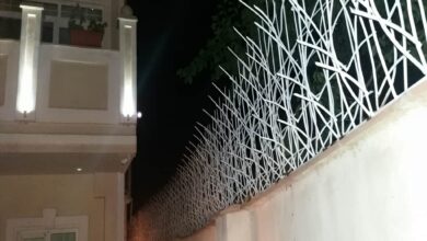 قیمت نرده حفاظ روی دیوار در پردیس