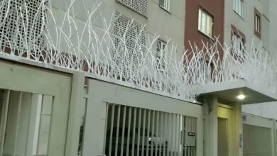 حفاظ مدرن بالای دیوار