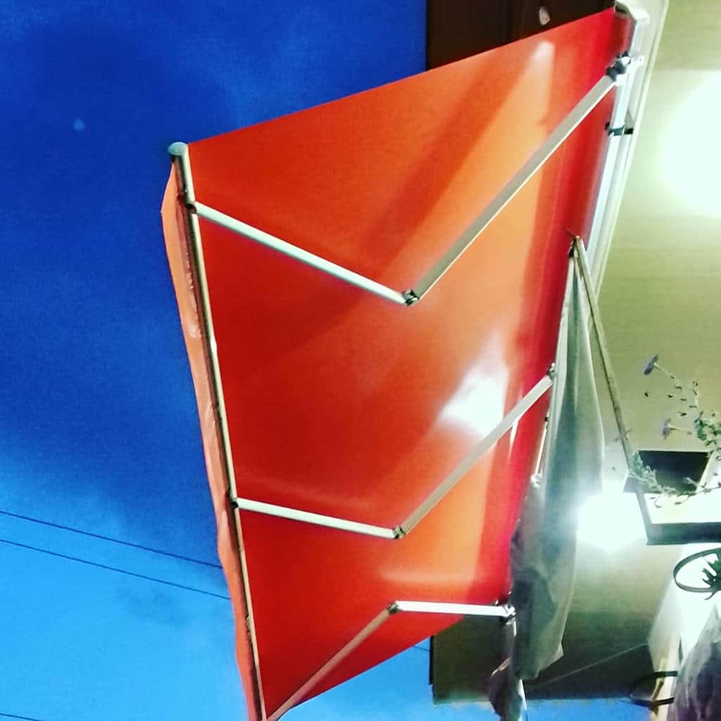 سایبان مغازه اتوماتیک با پوشش مناسب حریم فضای تجاری