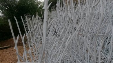 حفاظ شاخ گوزنی طرح f فلزی با طراحی اقتصادی برای دیوار ساختمان