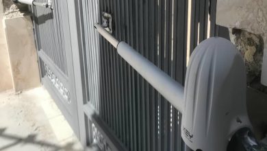 جک درب ویلایی بازویی برای ورودی ساختمان