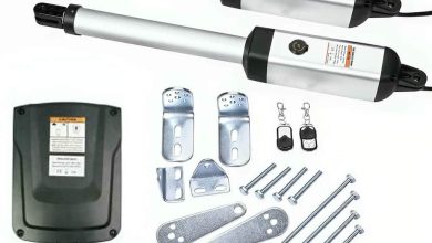جک پرقدرت نصب شده روی درب فرفورژه کلاسیک