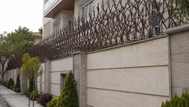 حفاظ دیوار شاخ گوزنی فلزی برای امنیت پیرامونی خانه