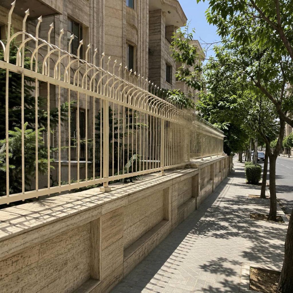 حفاظ فلزی دیوار مدل کاربردی ساده