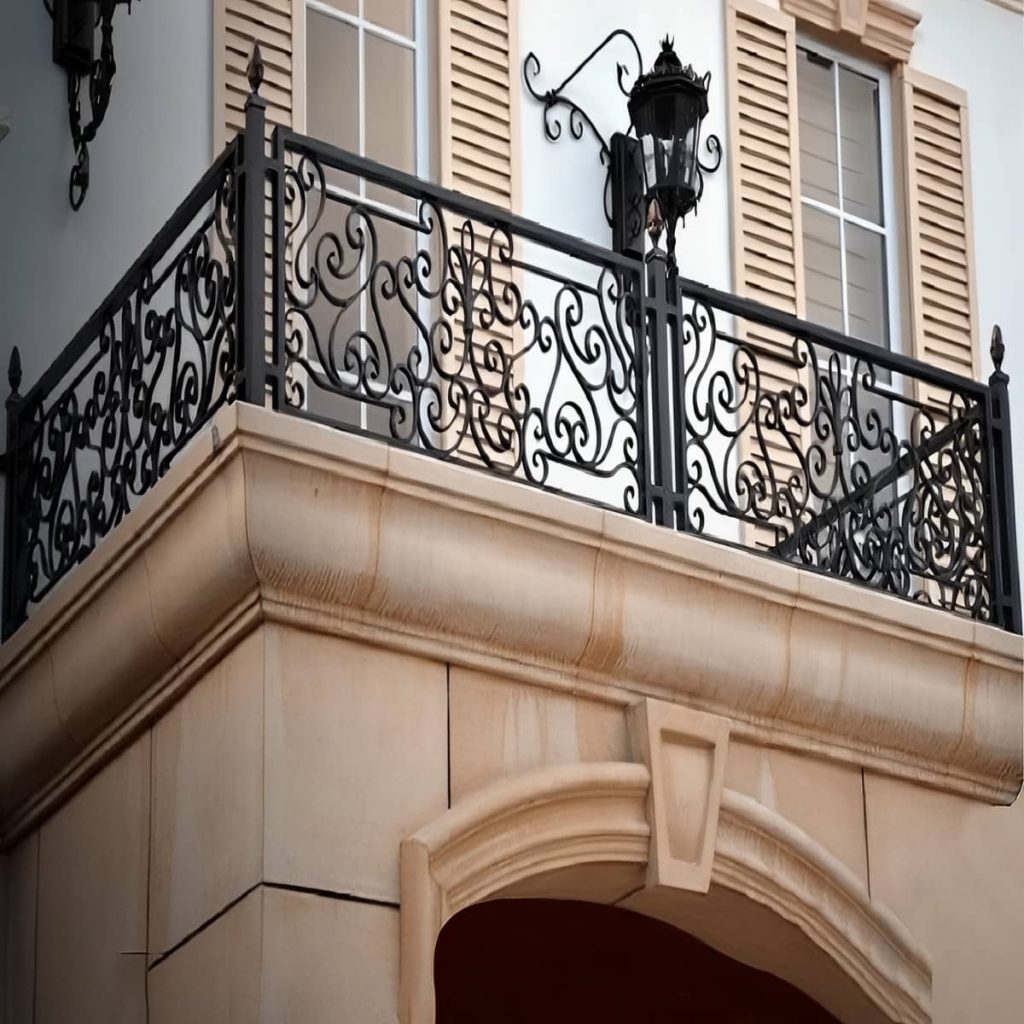 هندریل راه پله استیل با طراحی مقاوم