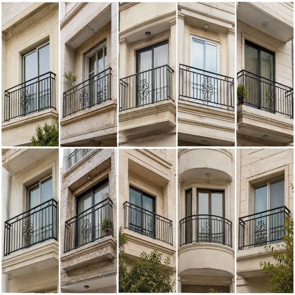 هندریل راه پله با متریال بادوام