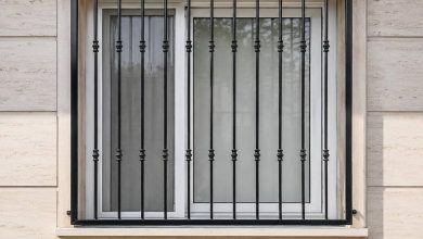 حفاظ پنجره ساده آهنی مقاوم