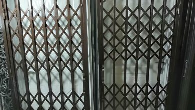 حفاظ کرکره ای فلزی مناسب ورودی مرطوب
