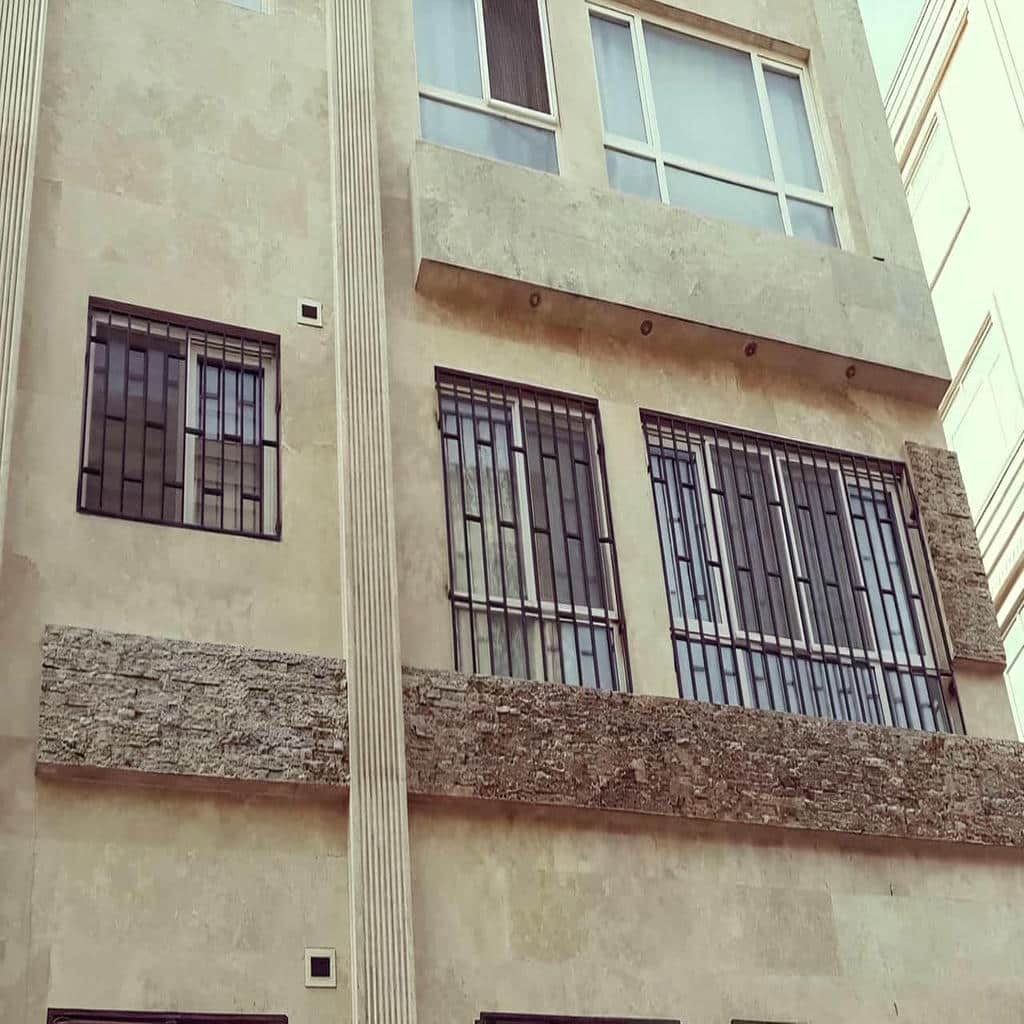 حفاظ پنجره آهنی استان چهارمحال و بختیاری با نمای ساده