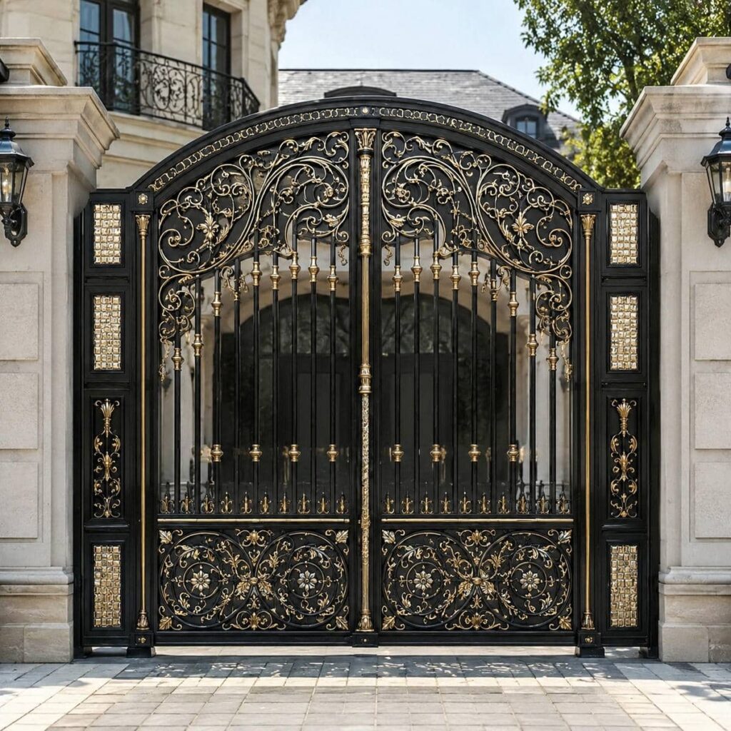 درب حیاط یاسوج اجرای تخصصی
