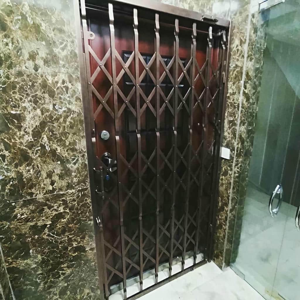 محافظ آکاردئونی فلزی رنگ شده