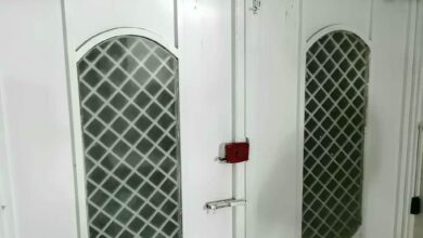 جک درب پارکینگ استان خراسان جنوبی مدل بازویی مشکی