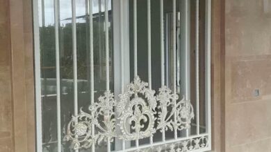 حفاظ پنجره فلزی استان کرمان با پوشش مقاوم
